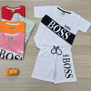 T-Shirt Set (WHITE )